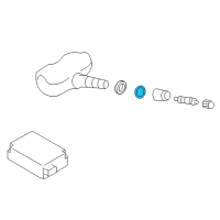 OEM Toyota 86 TPMS Sensor Washer Diagram - SU003-02902