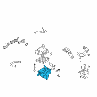 OEM 2010 Kia Rondo Body-Air Cleaner Diagram - 281121D100