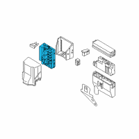 OEM Nissan CONTUNIT-IPDM, ENGROOM Diagram - 284B7-AL51B