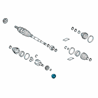 OEM 2020 Toyota Corolla Oil Seal Diagram - 90311-40047