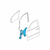 OEM 2006 Chevrolet Malibu Regulator Diagram - 25802961