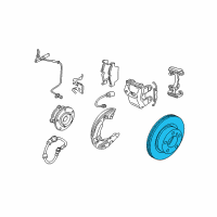 OEM 2009 BMW 328i BRAKE DISC, VENTILATED Diagram - 34-11-8-848-418