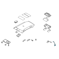 OEM Nissan Altima Switch Assy-Trunk Opener Diagram - 25380-ED000