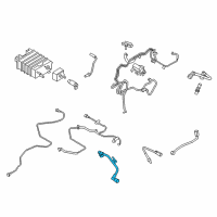 OEM 2020 Ford Edge Crankcase Tube Diagram - K2GZ-6758-C