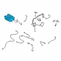 OEM 2019 Ford Edge Canister Diagram - GU5Z-9D653-F