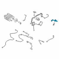 OEM 2016 Lincoln MKX PCV Hose Diagram - GB8Z-6A664-A