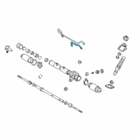 OEM Toyota Sienna Pressure Tube Diagram - 44419-07010