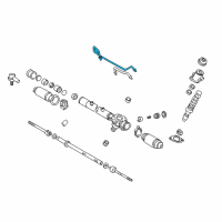 OEM 1998 Toyota Sienna Pressure Tube Diagram - 44418-08010