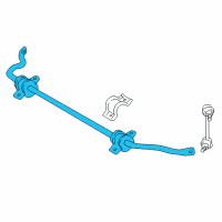 OEM 2018 Lexus IS300 Bar, Stabilizer, Rear Diagram - 48812-24152