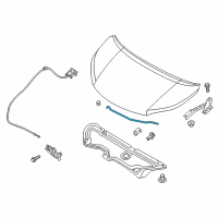 OEM 2018 Chevrolet City Express Support Rod Diagram - 19316740