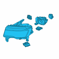 OEM 2017 Jeep Grand Cherokee Headlamp Diagram - 68266648AH