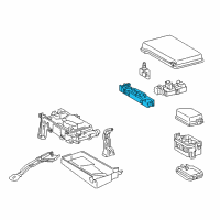 OEM 2017 Toyota Tacoma Fuse Box Diagram - 82620-04020