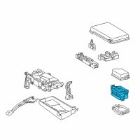 OEM 2019 Toyota Tacoma Relay Box Diagram - 82742-04020