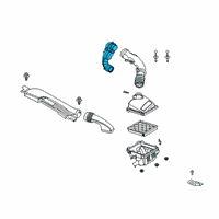 OEM Lincoln Nautilus Front Hose Diagram - K2GZ-9B659-H