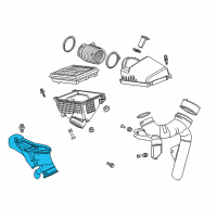 OEM 2016 Acura RLX Tube B, Air In. Diagram - 17243-R9P-A00