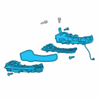 OEM 2018 Lexus NX300h Lamp Assembly, Clearance Diagram - 81610-78050