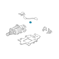 OEM 2005 Buick Park Avenue Seal-Vacuum Source Manifold (O Ring) Diagram - 24503492