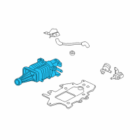 OEM Buick Regal Supercharger Kit, Engine Diagram - 89060470