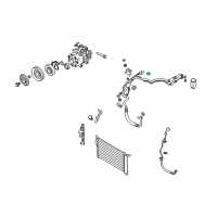 OEM 2014 Hyundai Santa Fe Cap-Charge Valve Diagram - 97811-22351