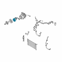 OEM 2010 Hyundai Santa Fe Coil-Field Diagram - 97641-1U200