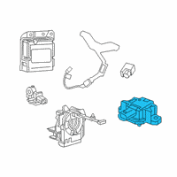 OEM 2014 Ram 1500 Sensor-Door Pressure Diagram - 56038946AB