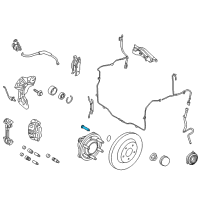 OEM 2015 Ford F-150 Axle Shaft Wheel Stud Diagram - FCPZ-1107-A