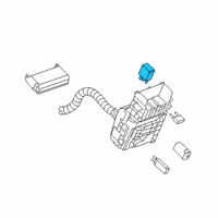 OEM Cadillac Relay Diagram - 13500116