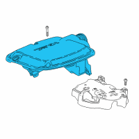OEM GMC Outlet Duct Diagram - 84535596