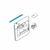 OEM 2014 Ford F-350 Super Duty Belt Weatherstrip Diagram - 7C3Z-2625860-A