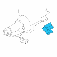 OEM 2016 GMC Sierra 1500 Front Mount Diagram - 84175582