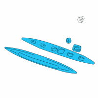 OEM Lamp Assy., High Mount Stop Diagram - 34270-S2A-J01