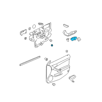 OEM 2008 Pontiac G6 Window Switch Diagram - 22626530