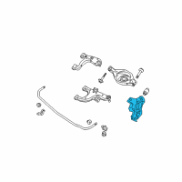 OEM Infiniti Housing Assembly Rear Axle, RH Diagram - 43018-ZV60A