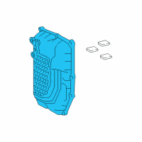 OEM 2022 Lexus NX350h Cover, Transaxle Side Diagram - 35151-06010