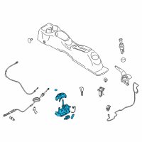 OEM Nissan Versa Transmission Control Device Assembly Diagram - 34901-9KA1C