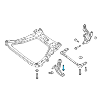 OEM 2021 Nissan Rogue Sport Bolt Diagram - 54459-6FK0A