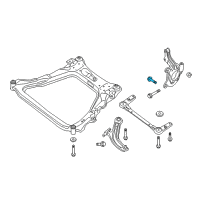 OEM 2021 Nissan Rogue Sport Bolt Diagram - 40056-6RA0A