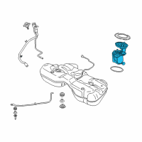 OEM 2017 BMW M760i xDrive Fuel Pump Diagram - 16-11-7-465-131