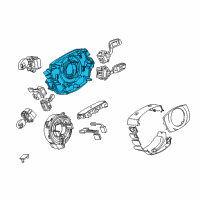 OEM BMW 760i Steering Angle Switch Sensor Column Diagram - 61-31-9-289-173