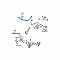 OEM 2008 Scion tC Stabilizer Bar Diagram - 48812-21030