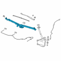 OEM Chevrolet Cruze Front Transmission Diagram - 39034608