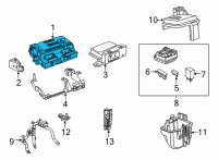 OEM Ram ProMaster 3500 Module-Body Controller Diagram - 68399798AC