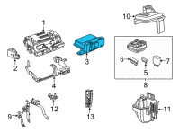 OEM 2017 Ram ProMaster 2500 Module-Stolen Vehicle Tracking Diagram - 4560229AC