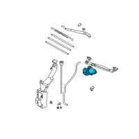 OEM Toyota RAV4 Front Motor Diagram - 85110-42120