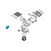 OEM 2018 Kia Stinger Control Assembly Diagram - 97255J5040