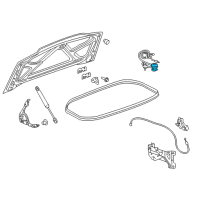 OEM 2014 Chevrolet Corvette Cylinder Diagram - 23432185