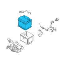 OEM 2015 Kia Forte Batteries Diagram - 37110A5310