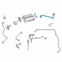 OEM Chrysler 300 Hose-PCV Valve To Intake MANIFOL Diagram - 5038500AB