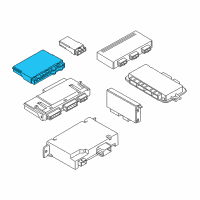 OEM BMW X3 SEAT MODULE Diagram - 61-35-9-459-673