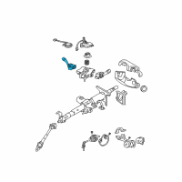 OEM 2006 Hyundai Tucson Switch Assembly-Lighting & Turn Signal Diagram - 93410-2E005